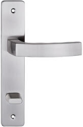 METAL-BUD MONDO pajzsos ajtókilincs nikkel 85 mm WC (25-MB-MOBN-88)