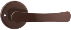 METAL-BUD FESTETT ajtókilincs kerek rozettás barna Csak kilincs felső rozettán (30-MB-KKOBR-50-K)