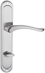 METAL-BUD NICOLE/BALEN pajzsos ajtókilincs szálcsiszolt nikkel 85 mm WC (25-MB-VNBN-88)