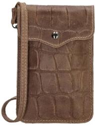 Charm London Bézs bordázott mobiltáska „Blair (KL622-016-taupe-HU)