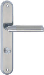 METAL-BUD DARO pajzsos ajtókilincs szatén króm 78 mm WC (25-MB-VDBC-38)