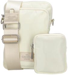 Charm London Fehér elegáns mobiltáska „Daily (KL22174-white-HU)