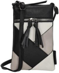 Beagles Fekete bőr mobiltáska „Zaffira (K21757-001-black-HU)