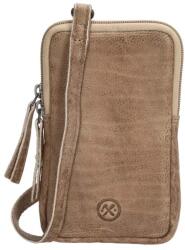 Hide & Stitches Bézs bőr mobiltáska „Skylar (K18632-031-sand-HU)