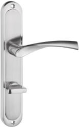 Metal-Bud DIANA pajzsos ajtókilincs szálcsiszolt nikkel 78 mm WC (25-MB-ZDBN-38)