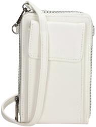 Beagles Fehér bőr mobiltáska „Resella (K19204-white-HU)