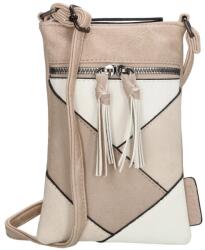 Beagles Bézs bőr mobiltáska „Zaffira (K21757-004-beige-HU)