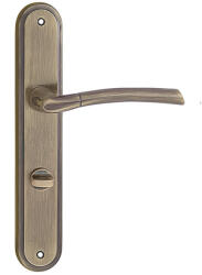 Metal-Bud ZORBA pajzsos ajtókilincs antik 78 mm WC (30-MB-VZBP-38)