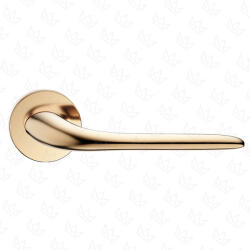 METAL-BUD MOON ajtókilincs kerek rozettás R SLIM fényes sárgaréz - CORONA PREMIUM PZ (10-MB-ZMOOSLMB-52)