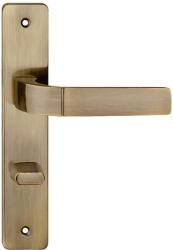 METAL-BUD PRIMA pajzsos ajtókilincs antik 78 mm WC (30-MB-PRBP-38)