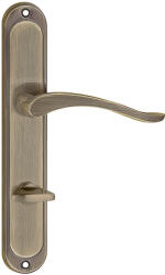 Metal-Bud NICOLE/BALEN pajzsos ajtókilincs antik 78 mm WC (30-MB-VNBP-38)