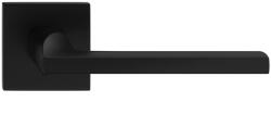 METAL-BUD ELSA/VENA ajtókilincs négyzet alakú K-rozettás - FIT rozettás 6mm fekete PZ (25-MB-VELSKFICZ-52)