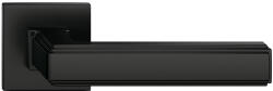 Metal-Bud ROYAL ajtóajtókilincs szögletes rozettás Q SLIM fekete - CORONA PREMIUM WC (50-MB-ZROKSLCZ-58)