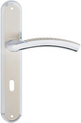 METAL-BUD EVA pajzsos ajtókilincs króm 55 mm BB (20-MB-VEBC-20)