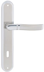 METAL-BUD PLEJADA pajzsos ajtókilincs szatén króm 85 mm BB (25-MB-VBPC-81)