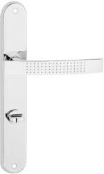 Metal-Bud ASTRA pajzsos ajtókilincs króm 90 mm WC (20-MB-VABCZ-18)