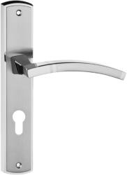 METAL-BUD ALFA pajzsos ajtókilincs nikkel 72 mm PZ (25-MB-ZABN-32)