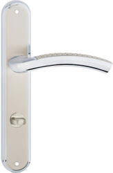 Metal-Bud EVA pajzsos ajtókilincs króm 90 mm WC (20-MB-VEBC-18)