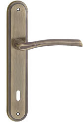 Metal-Bud ZORBA pajzsos ajtókilincs antik 88 mm BB (30-MB-VZBP-90)