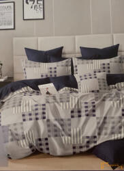  7 részes pamut kocka mintás ágyneműhuzat szett - Alex1