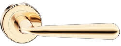 METAL-BUD HANDY ajtókilincs kerek rozettás R CLASSIC fényes sárgaréz - CORONA PREMIUM PZ (10-MB-ZHAOCLMB-52)
