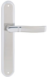 METAL-BUD PLEJADA pajzsos ajtókilincs szatén króm Lyuk nélkül (25-MB-VBPC-31)