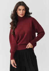 Makadamia női viszkóz garbó | bordó