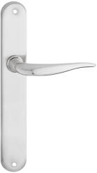 METAL-BUD MONICA pajzsos ajtókilincs szálcsiszolt nikkel Lyuk nélkül (25-MB-VMBN-31)