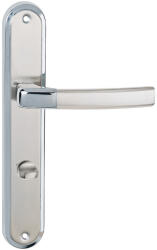 Metal-Bud CAMILA pajzsos ajtókilincs szatén króm 78 mm WC (25-MB-VCBC-38)