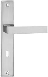 METAL-BUD QUBIK pajzsos ajtókilincs szálcsiszolt nikkel 72 mm BB (25-MB-VQBN-30)