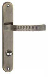 Metal-Bud ASTRA pajzsos ajtókilincs antik 55 mm WC (30-MB-VAPN-28)