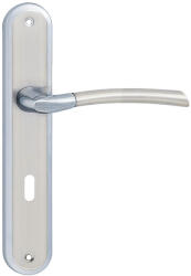 METAL-BUD ZORBA pajzsos ajtókilincs szatén króm 72 mm BB (25-MB-VZBC-30)