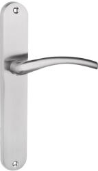 Metal-Bud RICCO pajzsos ajtókilincs szálcsiszolt nikkel Lyuk nélkül (25-MB-ZRBN-31)