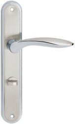 Metal-Bud BLANKA pajzsos ajtókilincs szatén króm 78 mm WC (25-MB-VBBC-38)