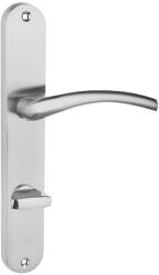 Metal-Bud RICCO pajzsos ajtókilincs szálcsiszolt nikkel 90 mm WC (25-MB-ZRBN-18)