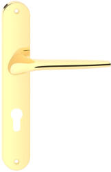 METAL-BUD JULIA pajzsos ajtókilincs fényes sárgaréz színű 90 mm PZ (10-MB-JUBMB-12)