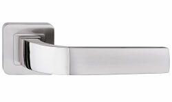 METAL-BUD PRIMA ajtóajtókilincs kerek rozettás szatén nikkel PZ (25-MB-ZPRZN-52)