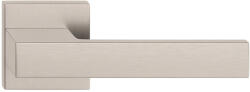 Metal-Bud TOTAL ajtóajtókilincs szögletes rozettás matt szálcsiszolt nikkel WC (25-MB-ZTOKNM-58)