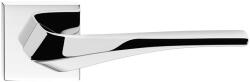 METAL-BUD FLOW ajtókilincs szögletes Q rozettás fényes króm - CORONA PREMIUM WC (20-MB-ZFLKCB-58)