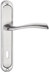 METAL-BUD LIBRA pajzsos ajtókilincs szálcsiszolt nikkel 90 mm BB (25-MB-ZL9YN-10)