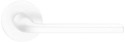 Metal-Bud SCANDI ajtókilincs kerek rozettás R SLIM vékony matt fehér - CORONA PREMIUM WC (65-MB-ZSCOSLBI-58)