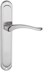 Metal-Bud NICOLE/BALEN pajzsos ajtókilincs szálcsiszolt nikkel Lyuk nélkül (25-MB-VNBN-31)