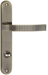 METAL-BUD ASTRA pajzsos ajtókilincs antik 88 mm WC (30-MB-VAPN-98)