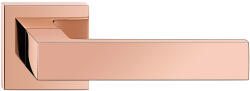 Metal-Bud FOCUS ajtókilincs szögletes rozettás rozéarany - CORONA PREMIUM WC (10-MB-ZFOKRG-58)