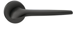 METAL-BUD JULIA ajtókilincs kerek rozettás jobb oldali fekete, WC (50-MB-ZJUOCZ-58)