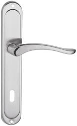 METAL-BUD NICOLE/BALEN pajzsos ajtókilincs szálcsiszolt nikkel 85 mm BB (25-MB-VNBN-81)