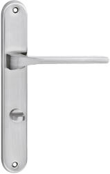 METAL-BUD FEBE pajzsos ajtókilincs szálcsiszolt nikkel 90 mm WC (25-MB-VFBN-18)