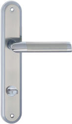 Metal-Bud DARO pajzsos ajtókilincs szatén króm 85 mm WC (25-MB-VDBC-88)