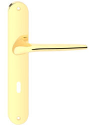 Metal-Bud JULIA pajzsos ajtókilincs fényes sárgaréz színű 55 mm BB (10-MB-JUBMB-20)