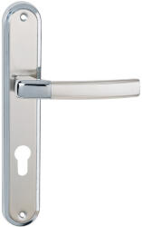 Metal-Bud CAMILA pajzsos ajtókilincs szatén króm 72 mm PZ (25-MB-VCBC-32)